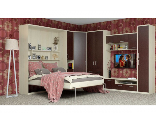 Комплект корпусной мебели со шкаф-кроватью "Ратмир 3"