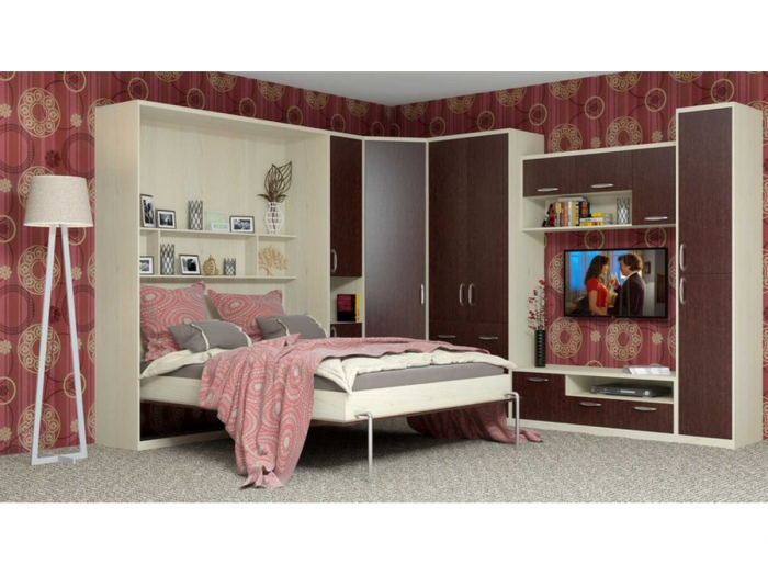 Комплект корпусной мебели со шкаф-кроватью "Ратмир 3" в Новосибирске